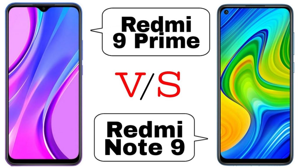 Redmi 9 prime and Redmi note 9 